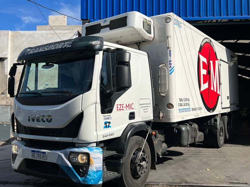 Chasis con equipo de refrigeración de Transporte EZE-MIC